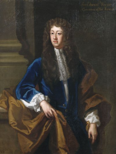 Retrato de Sir Edward Warner, Gobernador de la Torre de Godfrey Kneller